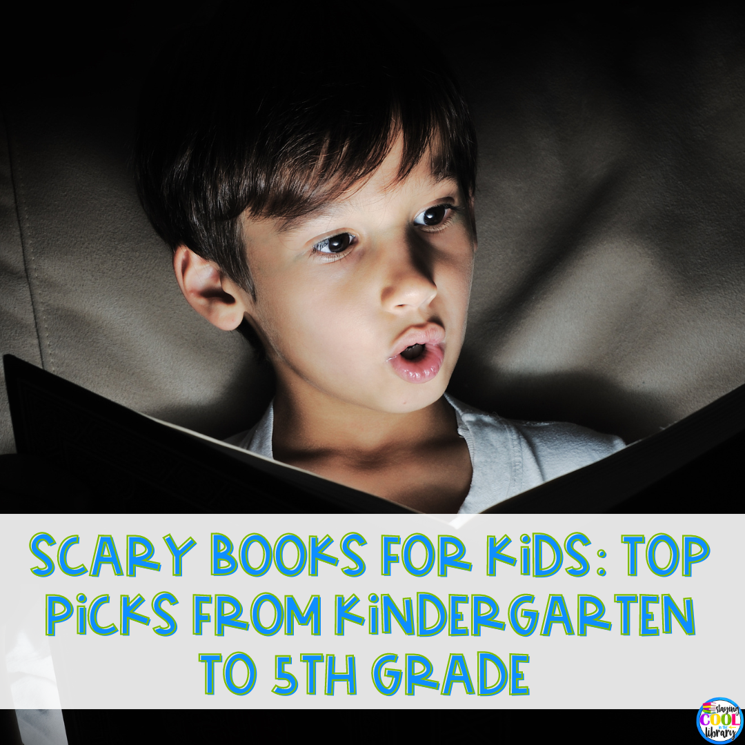 Add these scary books for kids to your classroom or school library for fun thrills your kiddos will love this fall.